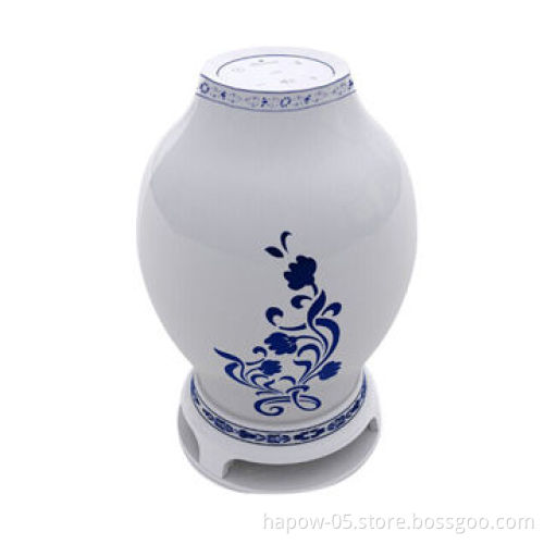 Private mold Bluetooth speaker with ceramic vase mini sub-woof speaker supports TF card and FM radioNew